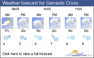 Weather forecast for Gerrards Cross